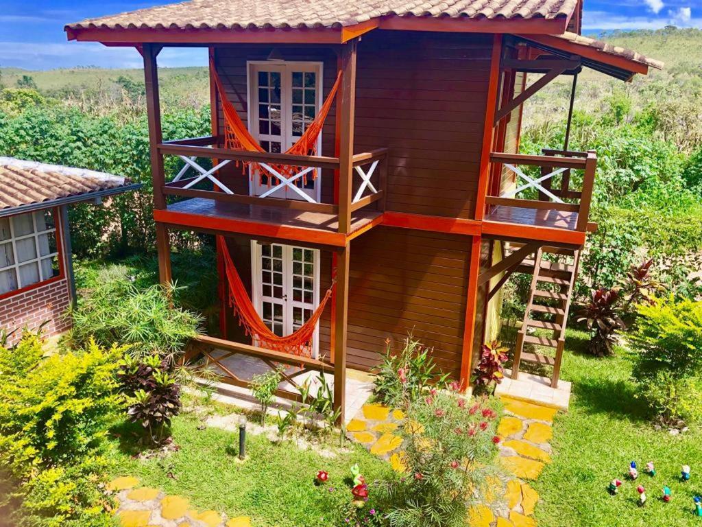 Pousada Arara Caninde São Jorge Exteriör bild